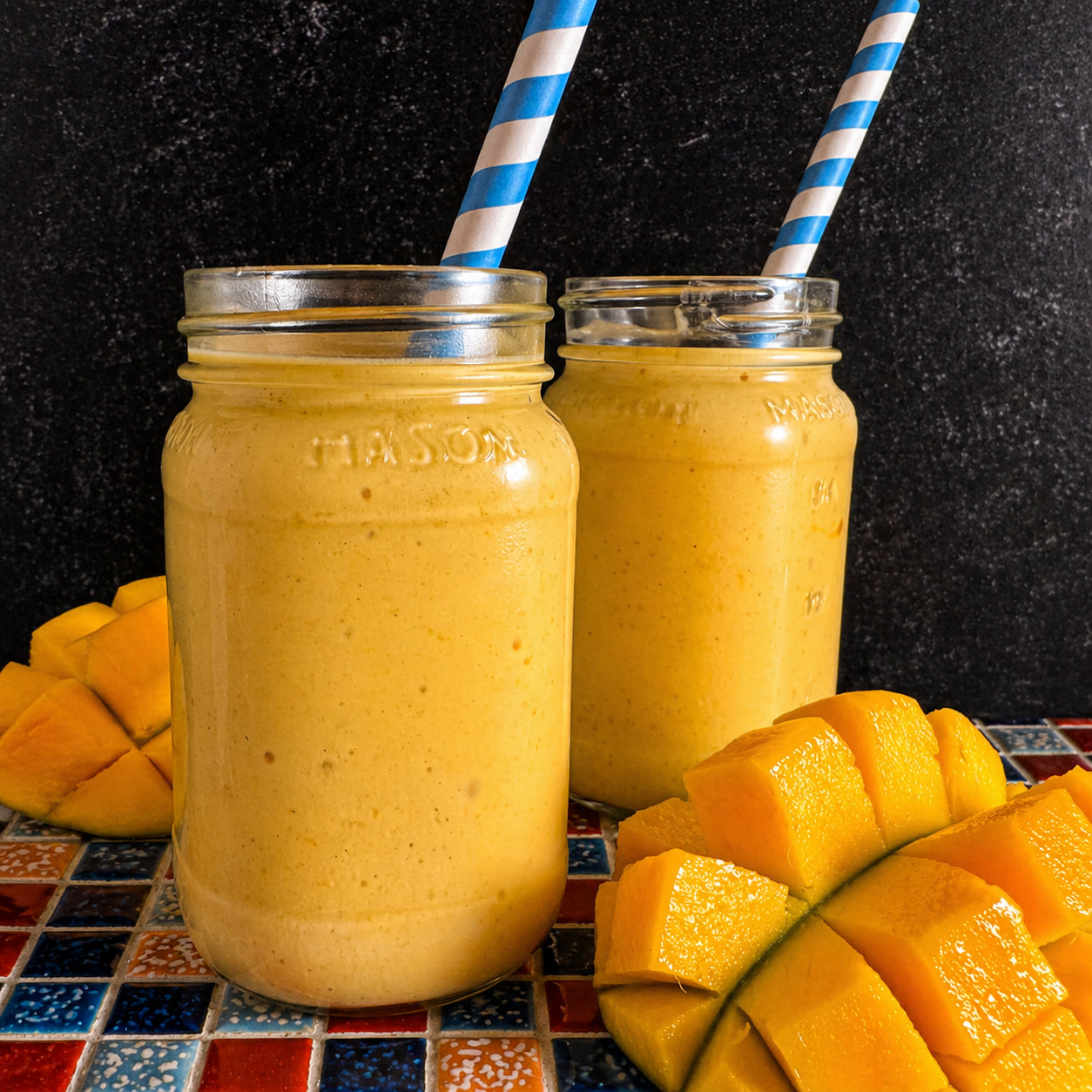 Mango Lassi: New menu item only available in May! — Aurora, a top restaurant in Pai (healthy Pai restaurant, health-focused)
